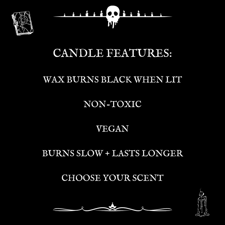 Black Flame Candle