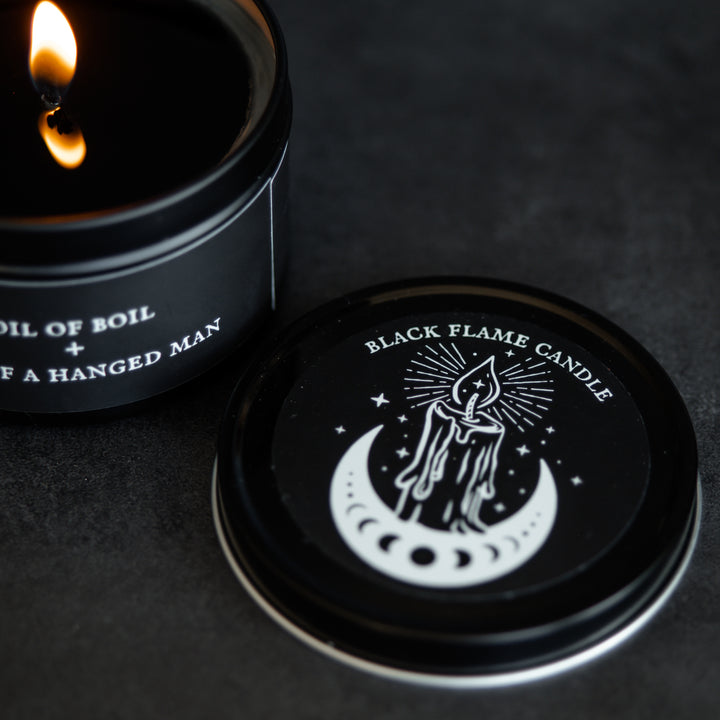 Black Flame Candle