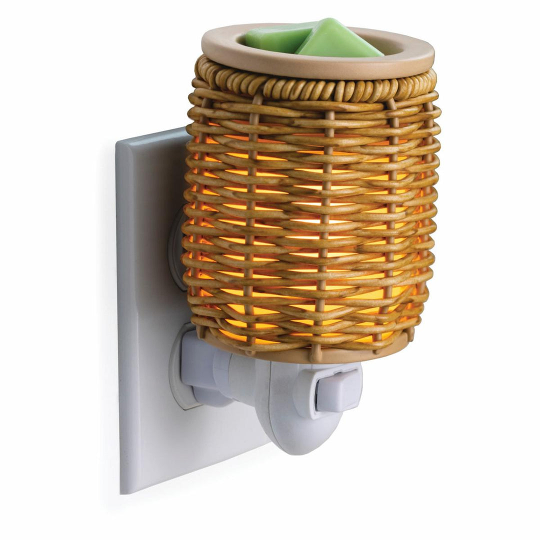 Wax Warmer - Wicker Plug-in